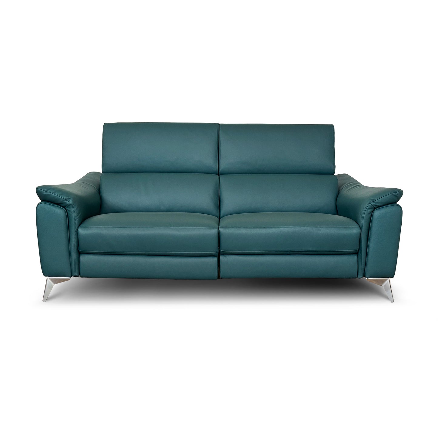 Divano Flow Relax Reclinabile in Pelle Primo Fiore – 2 Posti Doppia Motorizzazione, Design Moderno