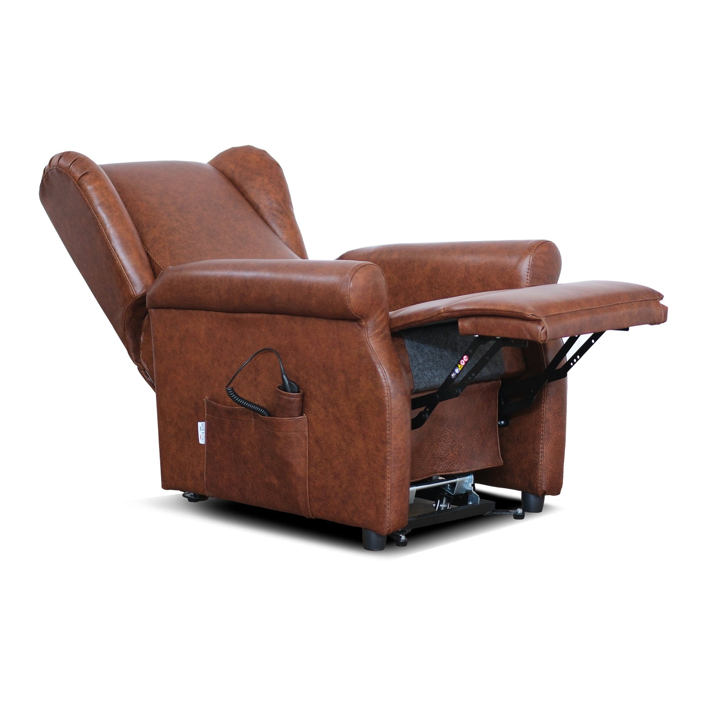 Poltrona Relax Ilde in Primo Fiore - Recliner Elettrico 2 Motori, Alzapersona - Roller System