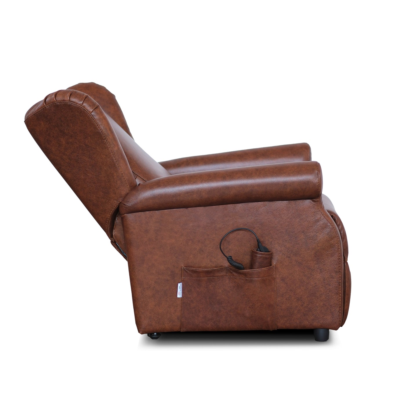 Poltrona Relax Ilde in Primo Fiore - Recliner Elettrico 2 Motori, Alzapersona - Roller System