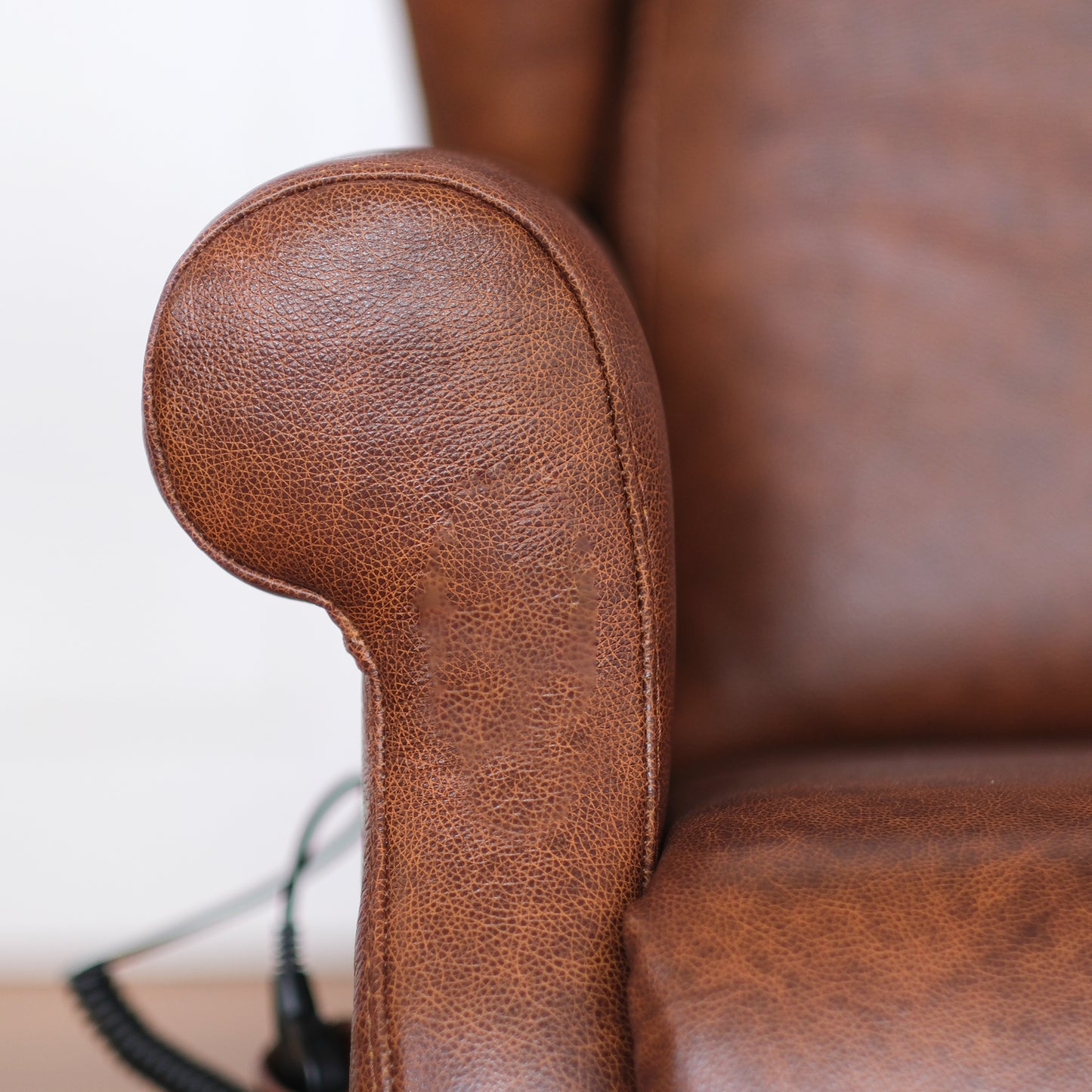Poltrona Relax Ilde in Primo Fiore - Recliner Elettrico 2 Motori, Alzapersona - Roller System
