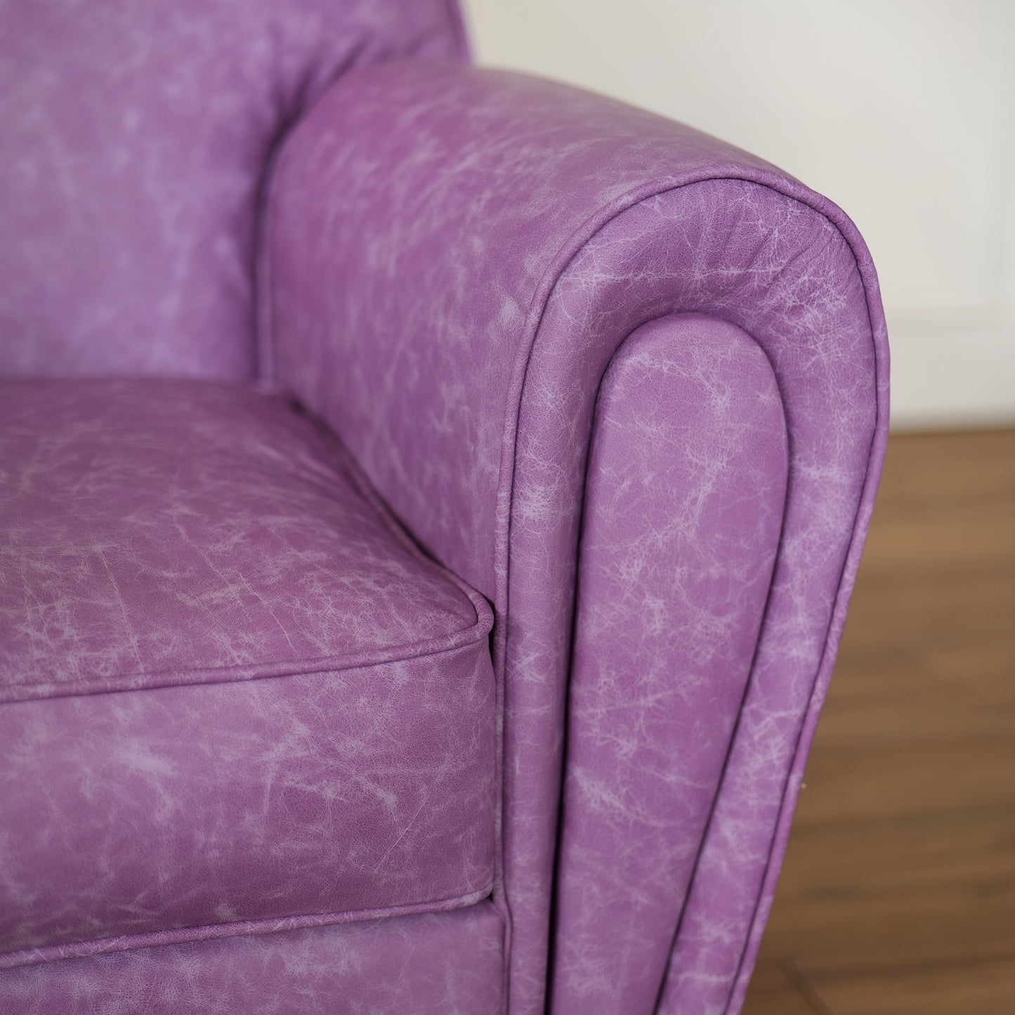 Poltrona Luxury in Pelle Primo Fiore Premium - Design Iconico