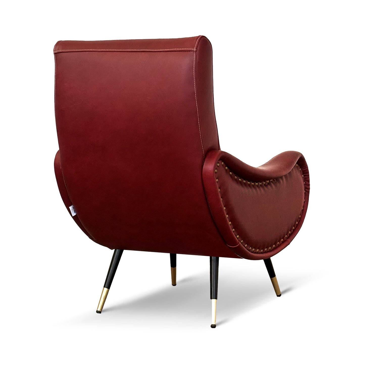 Miss Sessel aus hochwertigem Vollnarbenleder – ikonisches Design der 1950er Jahre