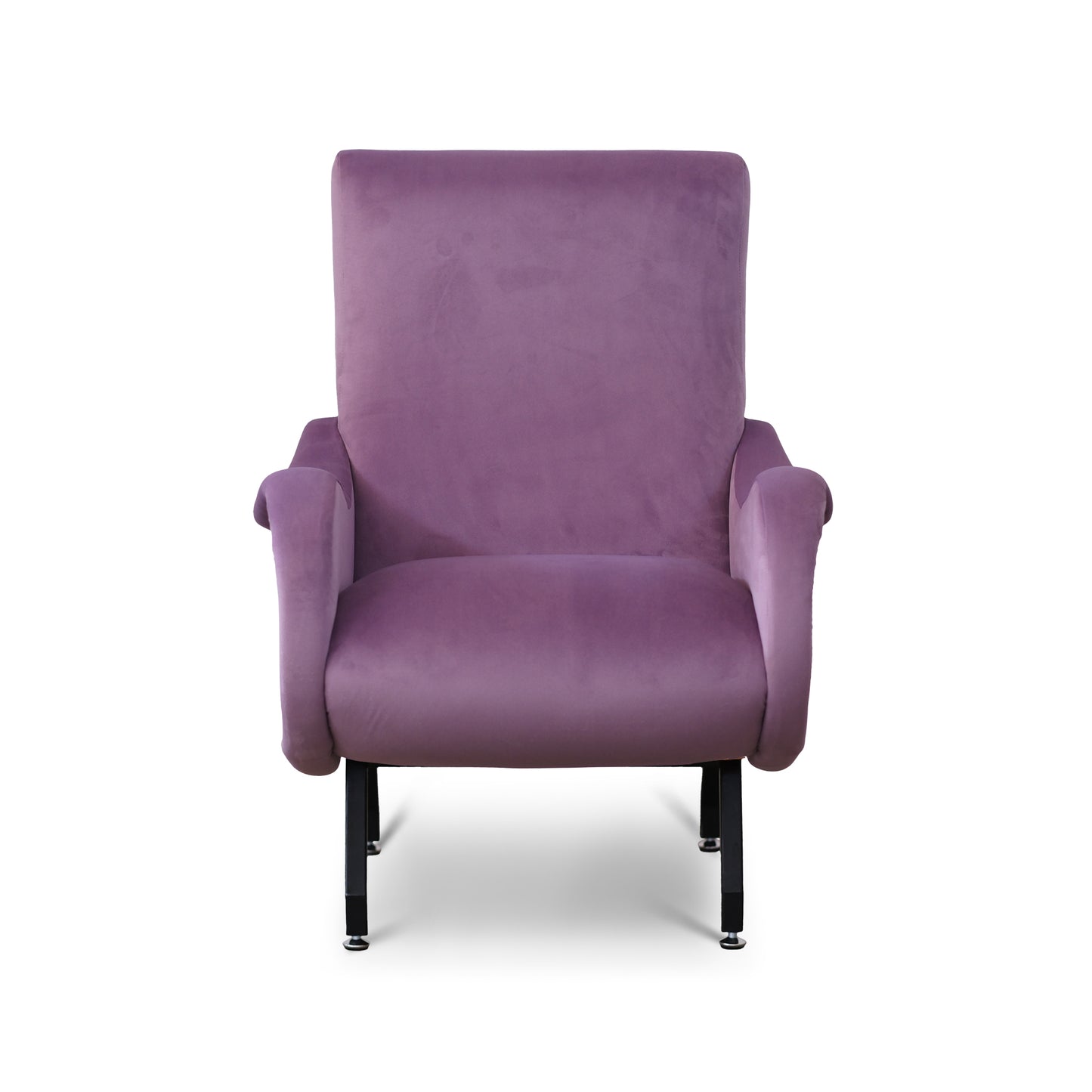 Poltrona Miss velluto lilla