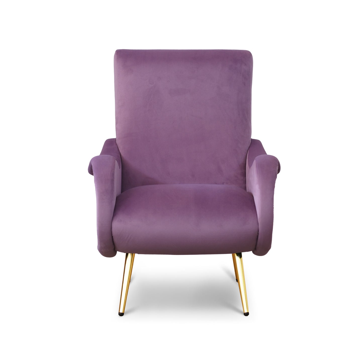 Poltrona Miss velluto lilla