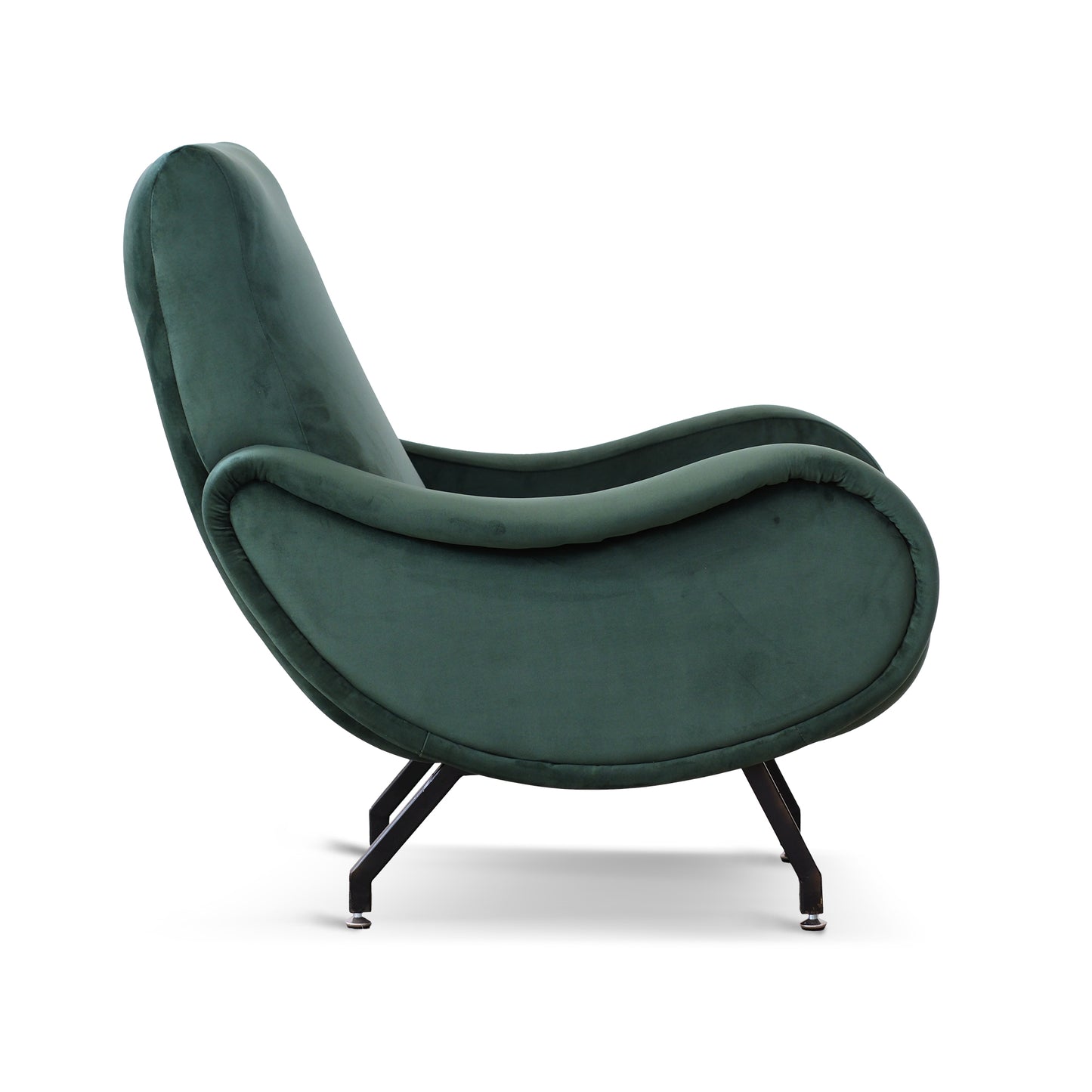 Fauteuil Miss Velvet Vert Forêt