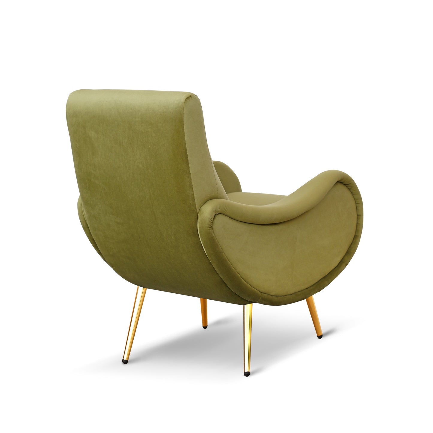 Poltrona Miss in Velluto Colorato Premium - Design Iconico Anni 50