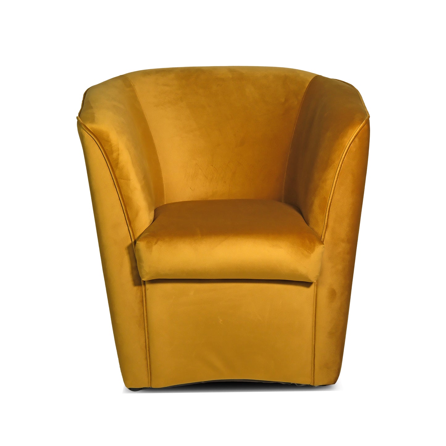 Valentina Tub Chair Senfgelber Samt