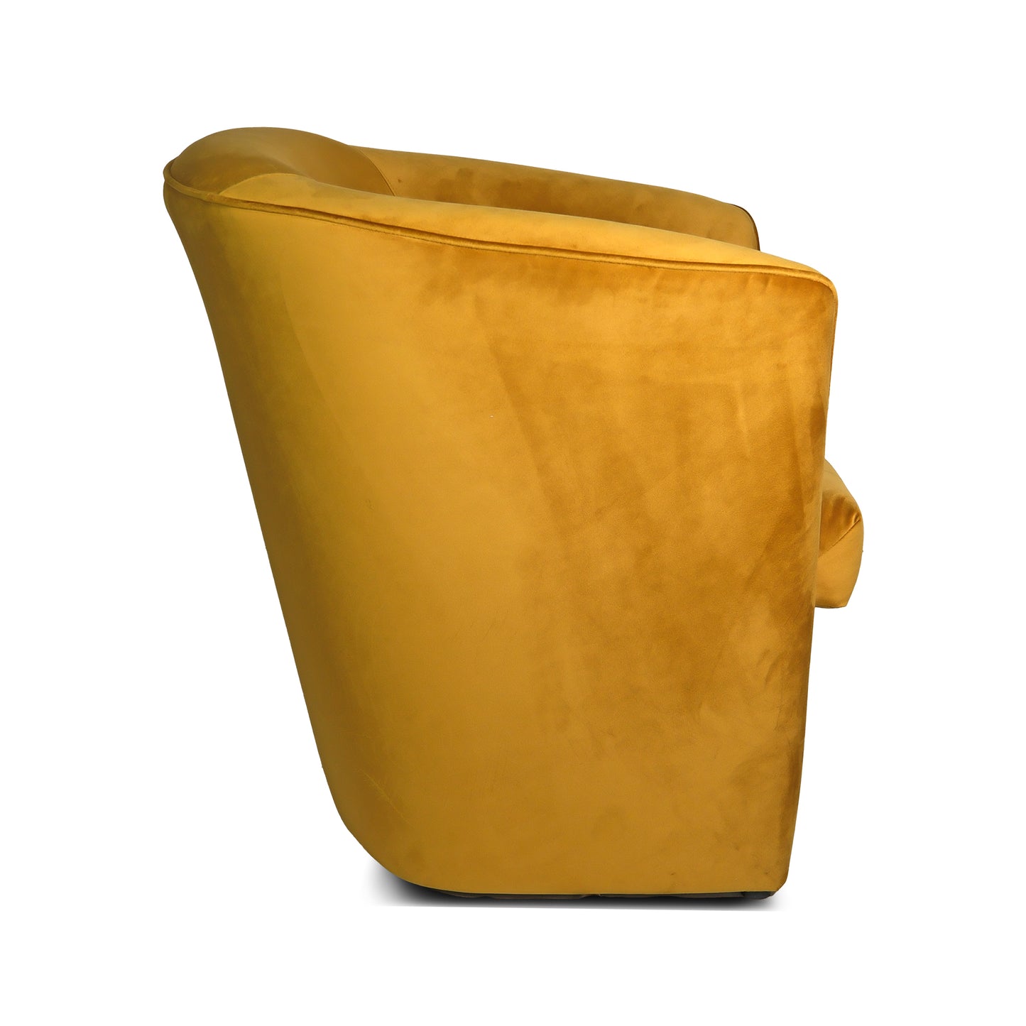 Valentina Tub Chair Senfgelber Samt