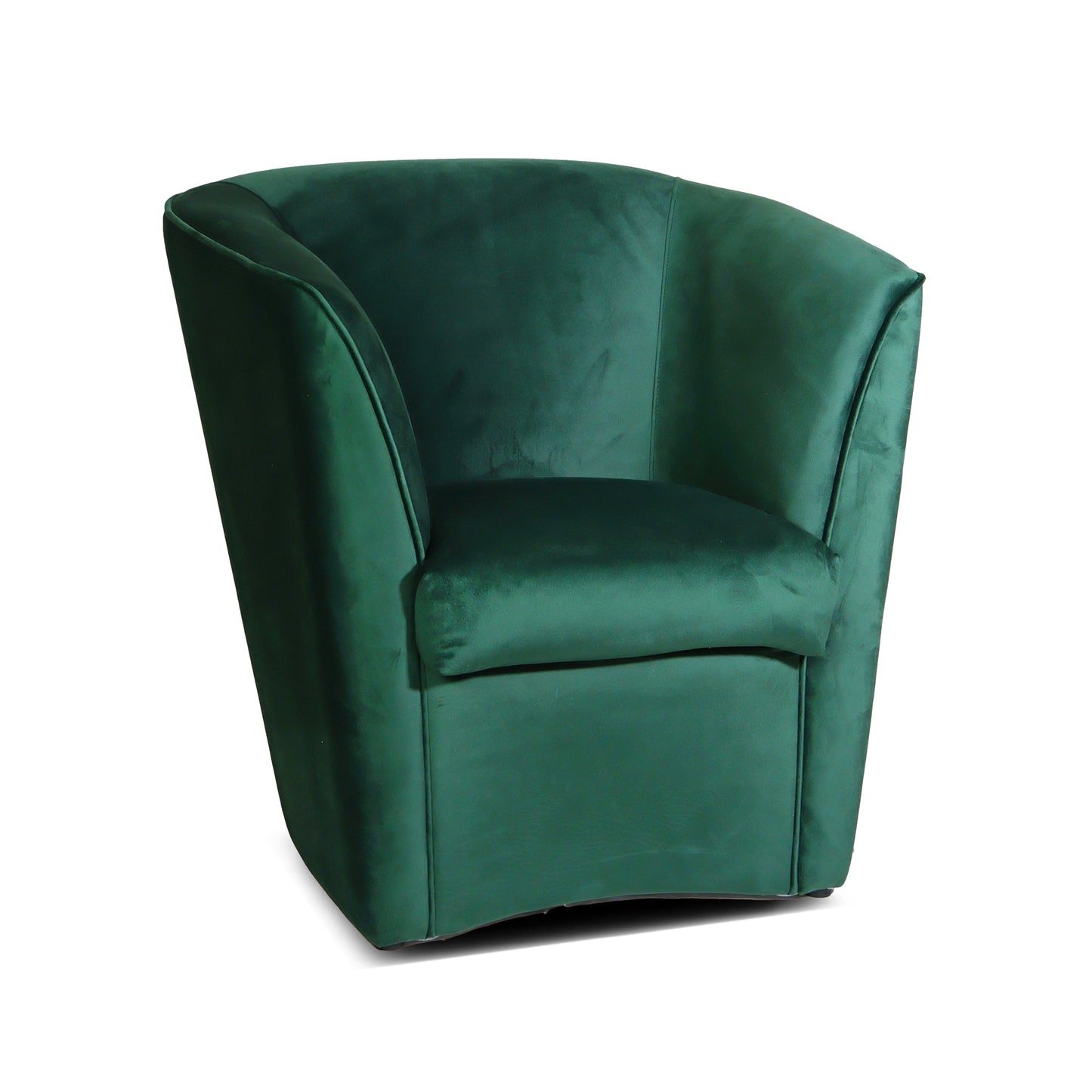 Fauteuil Valentina Pozzetto en velours vert