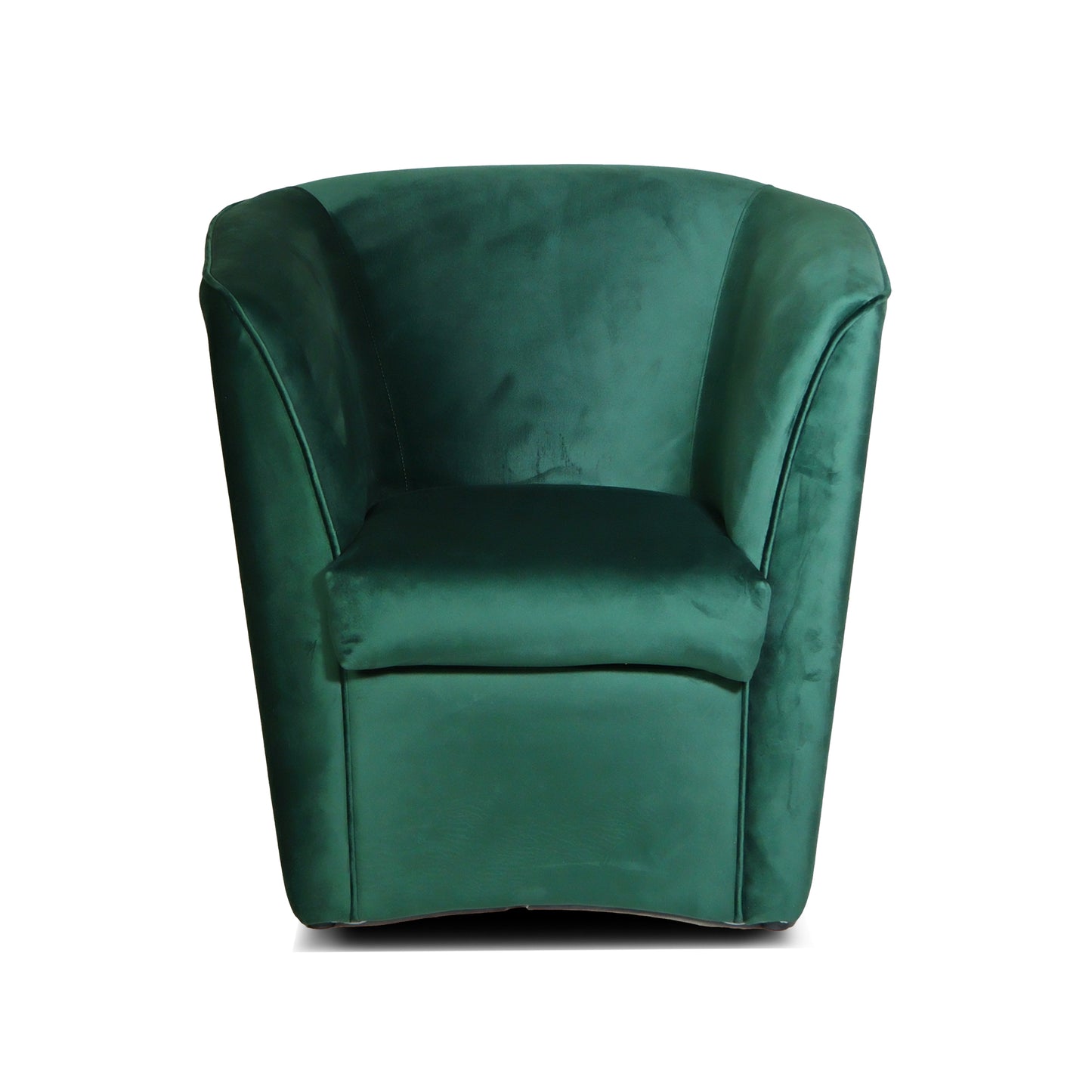 Fauteuil Valentina Pozzetto en velours vert