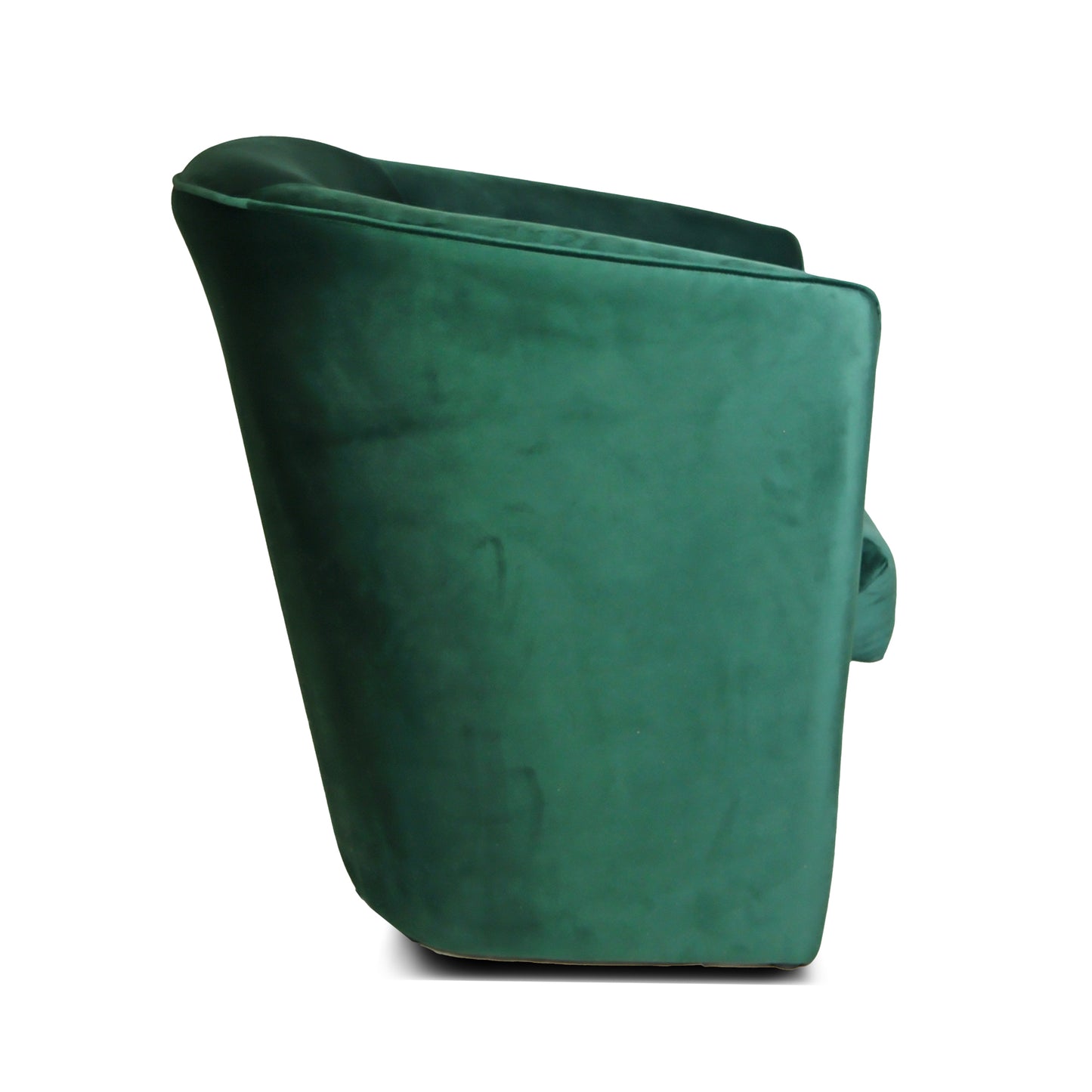 Fauteuil Valentina Pozzetto en velours vert