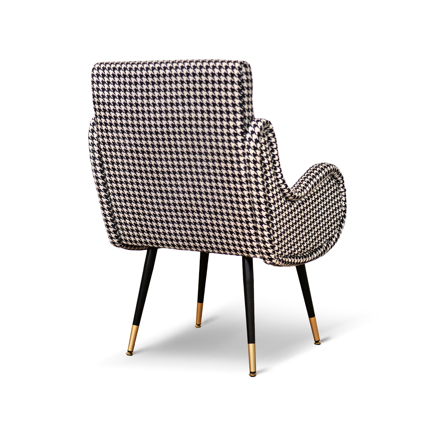 Sedia Miss in Tessuto Pied de Poule - Design Iconico