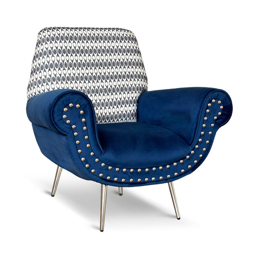 Poltrona Vico Design Vintage - Iconica, Finiture di Pregio Premium