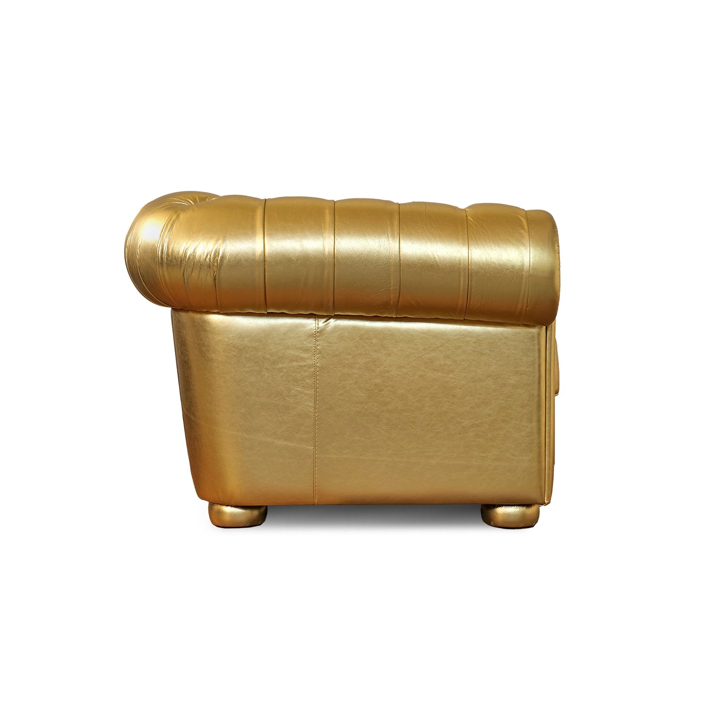 Divano Chesterfield in Pelle Primo Fiore Premium – Iconico, Finiture di Pregio