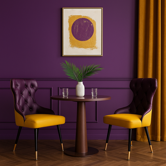 Sedia Cosmo in Pelle Primo Fiore Premium - Design Iconico