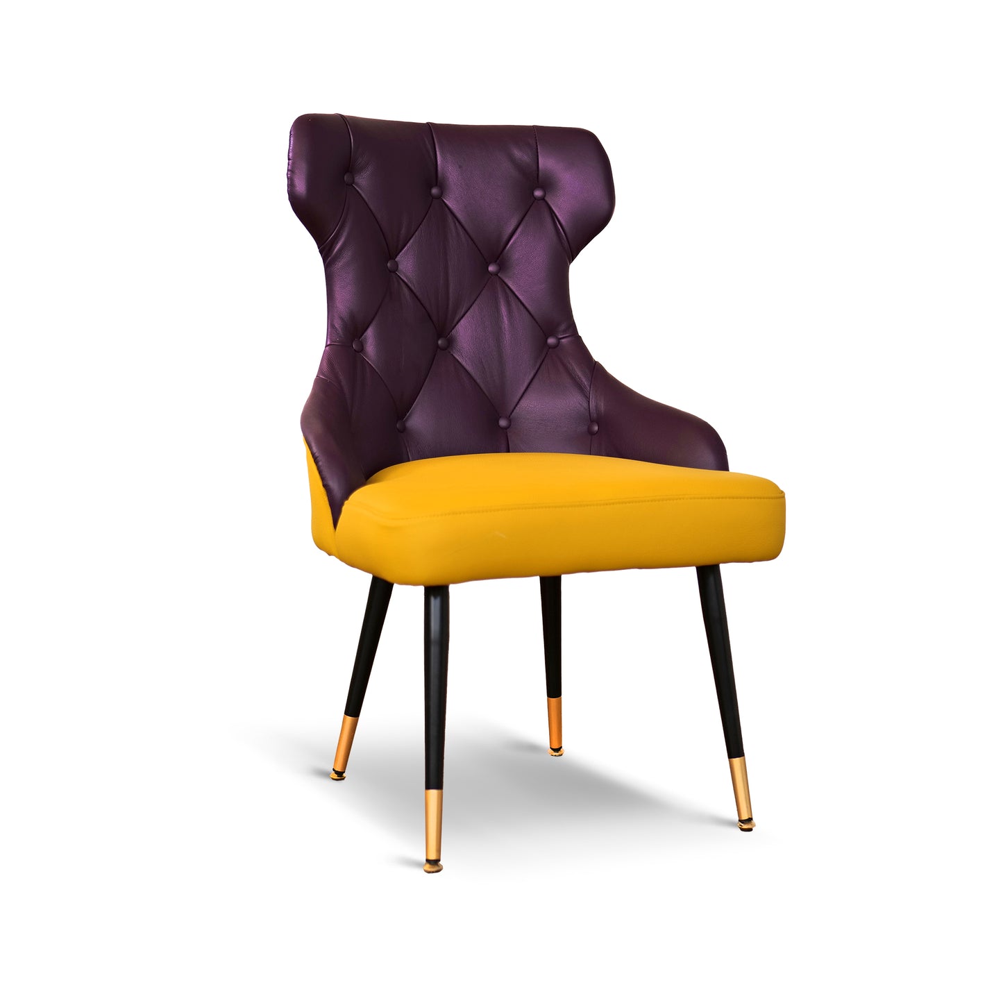 Sedia Cosmo in Pelle Primo Fiore Premium - Design Iconico