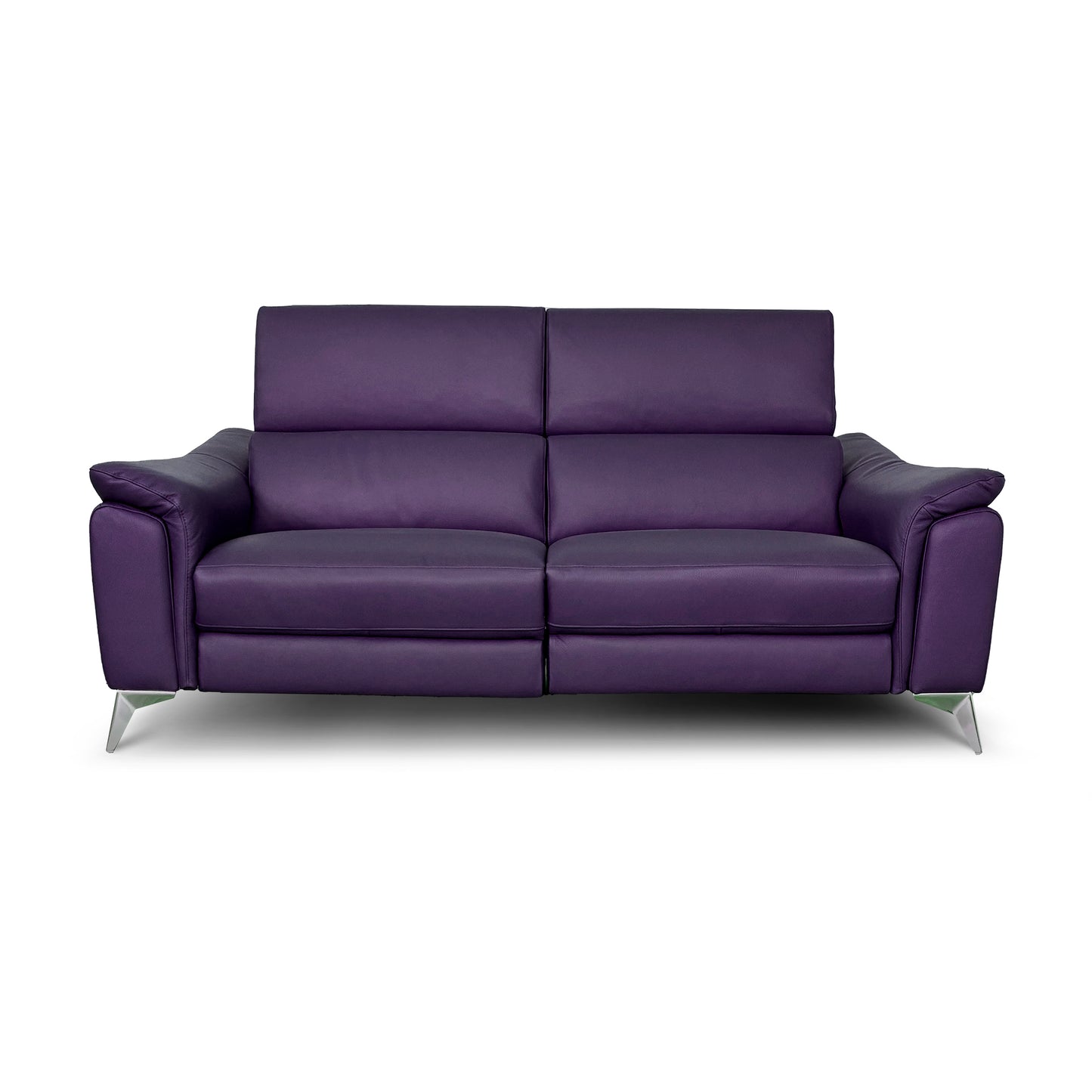 Divano Flow Relax Reclinabile in Pelle Primo Fiore – 2 Posti Doppia Motorizzazione, Design Moderno