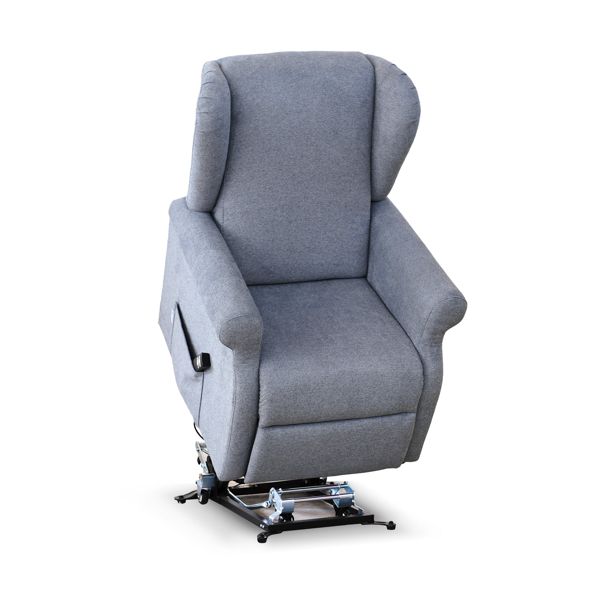 Poltrona Relax Elettrica LONDRA Con Alzapersona - 2 Motori, Tessuto Idrorepellente, Per Anziani - Foto 8