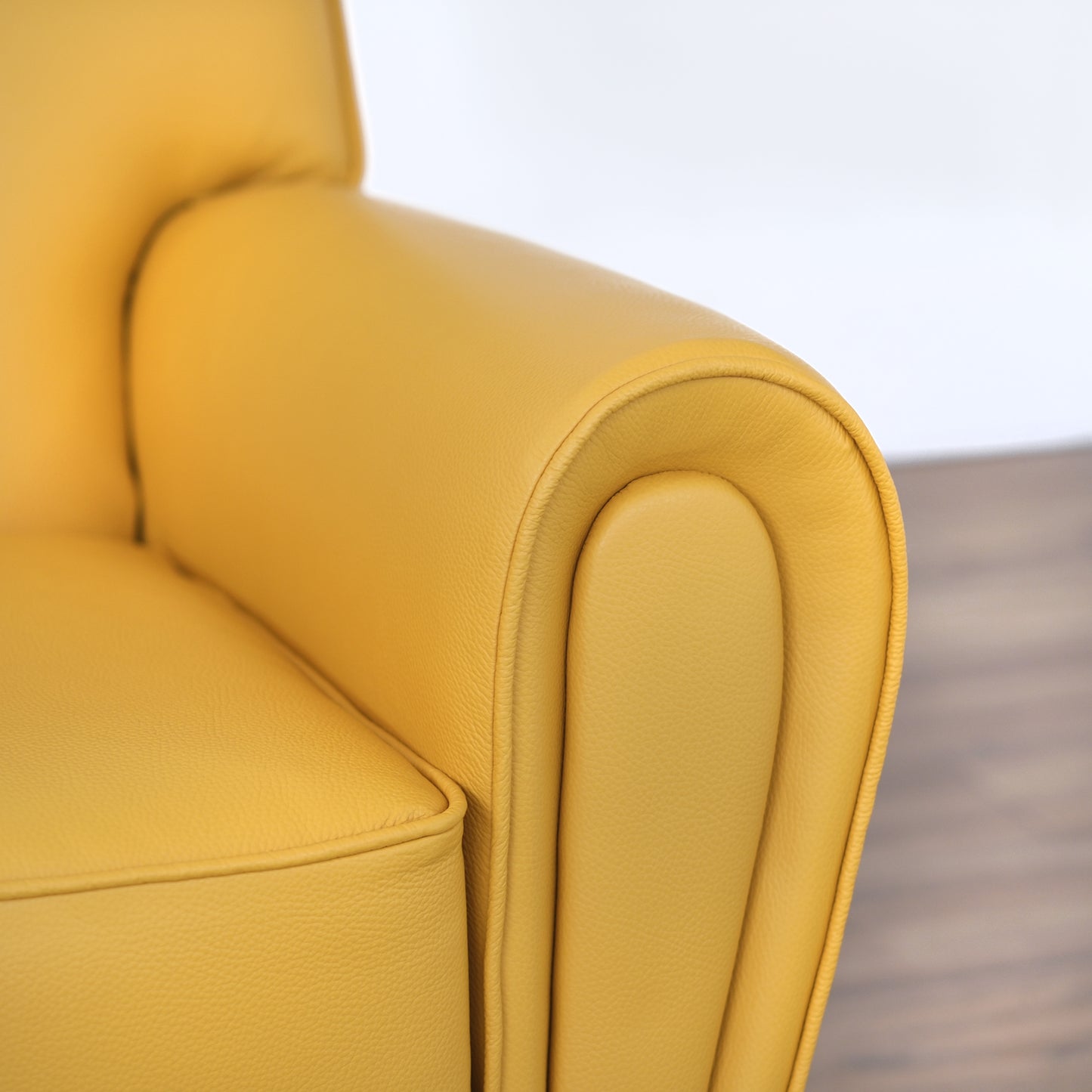 Poltrona Luxury in Pelle Primo Fiore Premium - Design Iconico