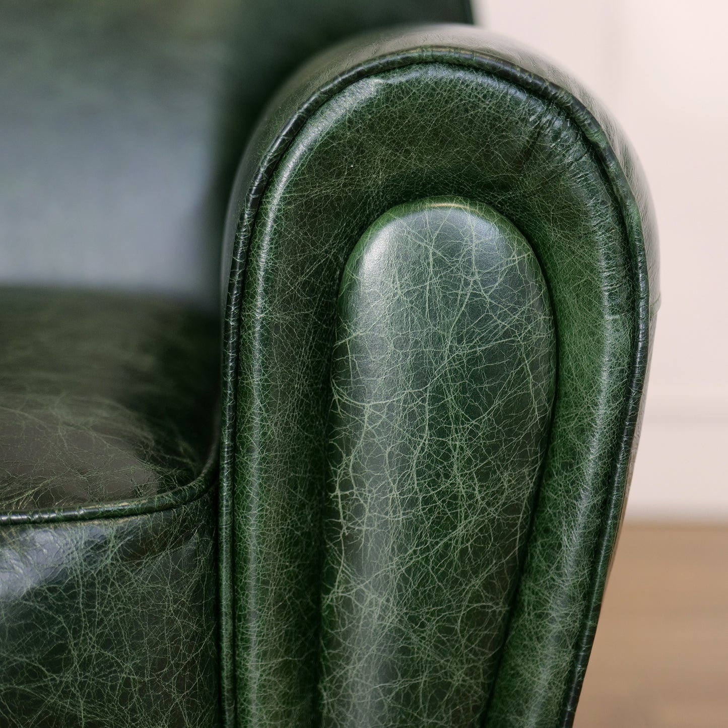 Poltrona Luxury in Pelle Primo Fiore Premium - Design Iconico