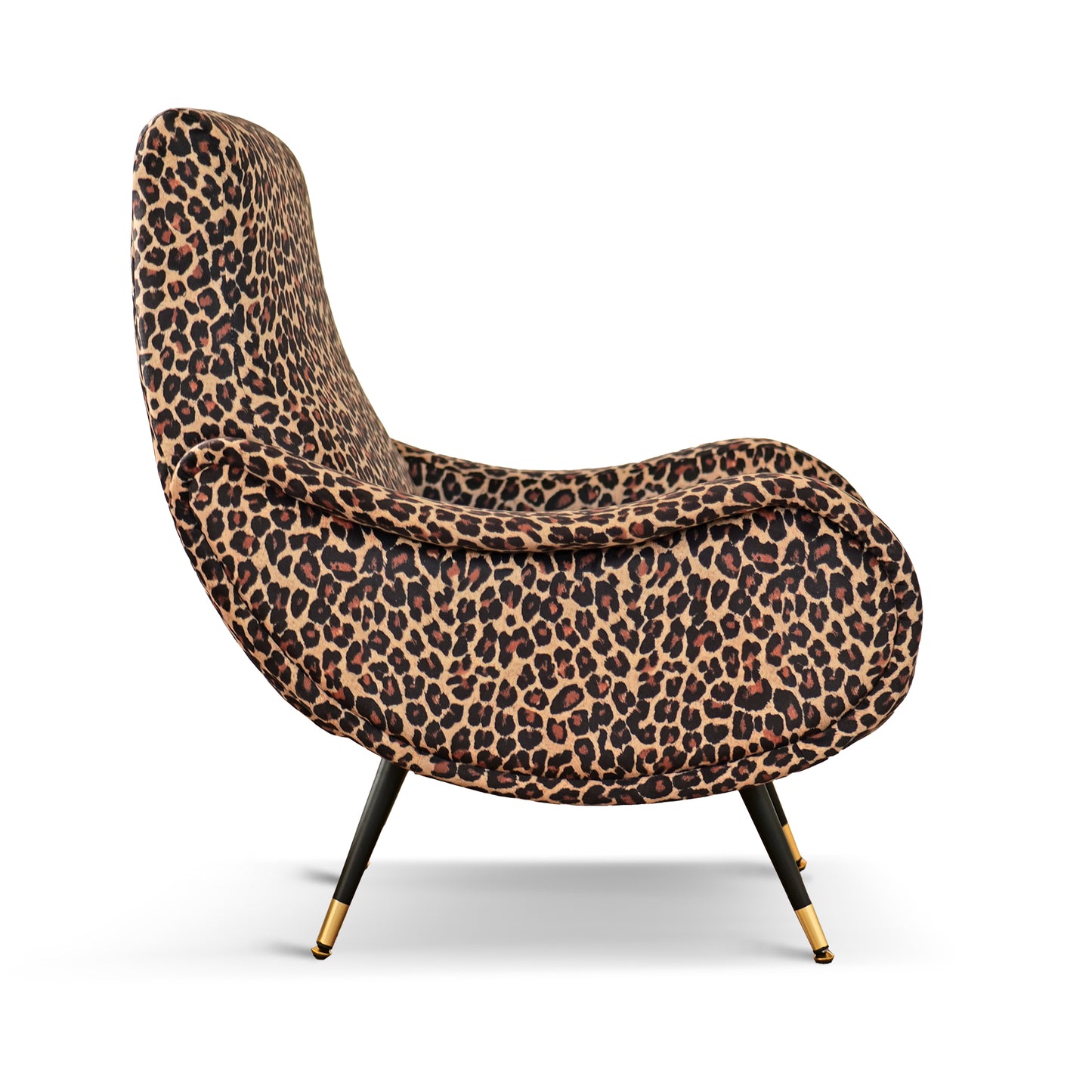 Poltrona Miss Tessuto e Velluto Premium - Design Iconico