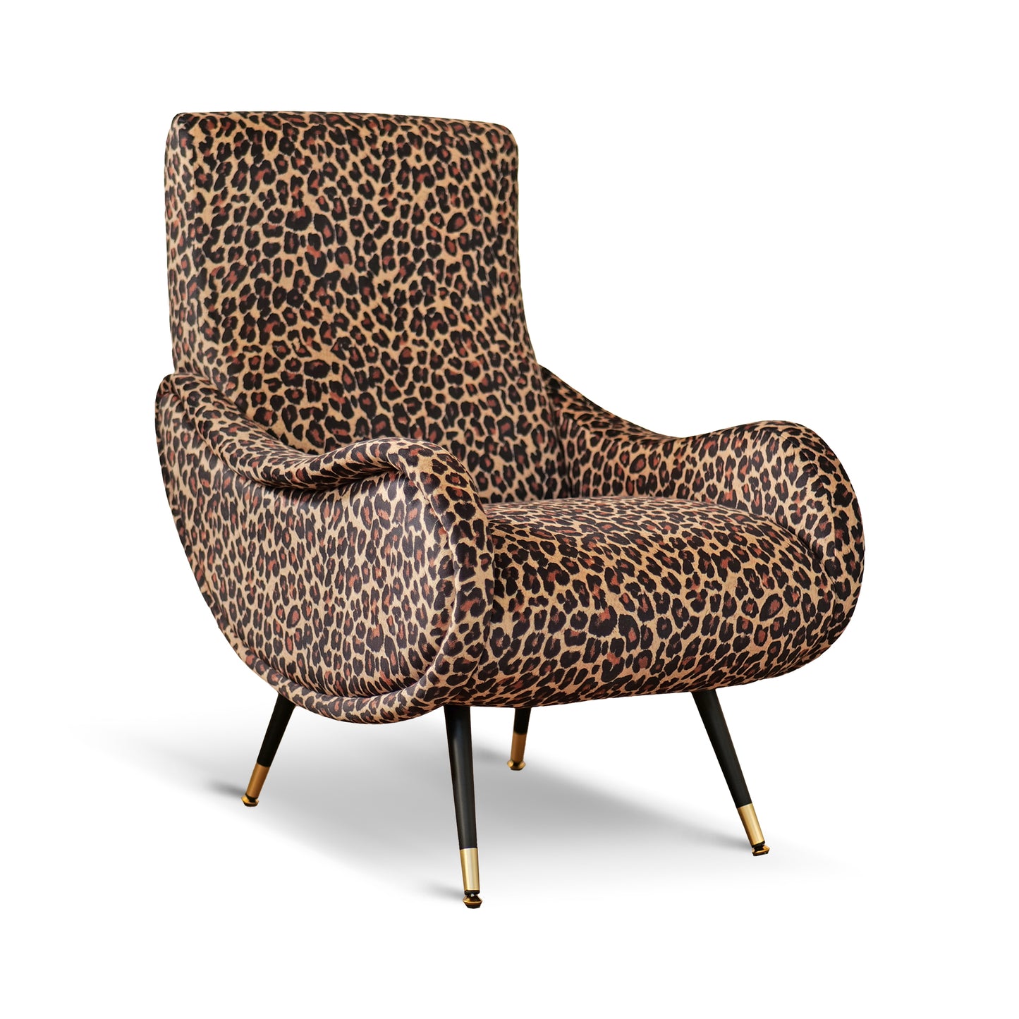 Poltrona Miss Tessuto e Velluto Premium - Design Iconico