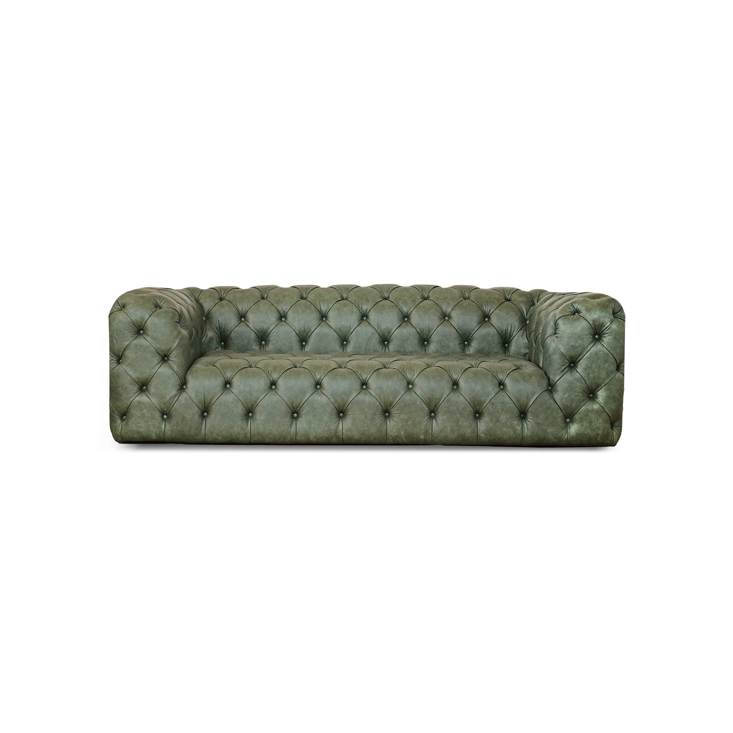 Divano Nemo Chesterfield in Pelle Primo Fiore Premium - Design Iconico
