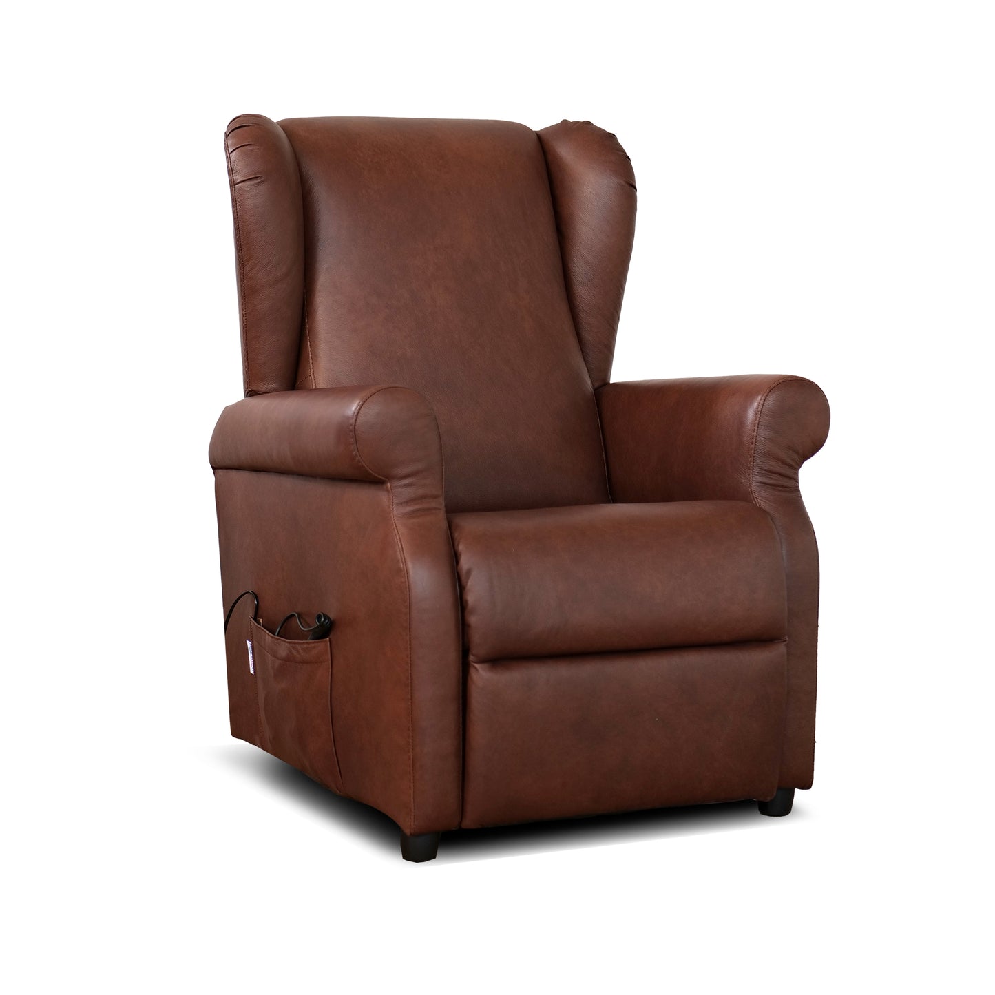 Poltrona Relax Ilde in Primo Fiore - Recliner Elettrico  2 Motori, Alzapersona - Roller System