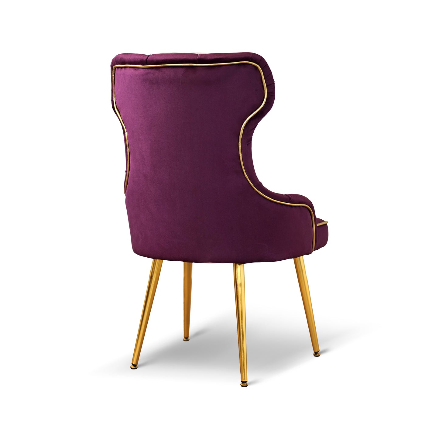 Sedia Cosmo in Velluto Capitonné - Design Iconico