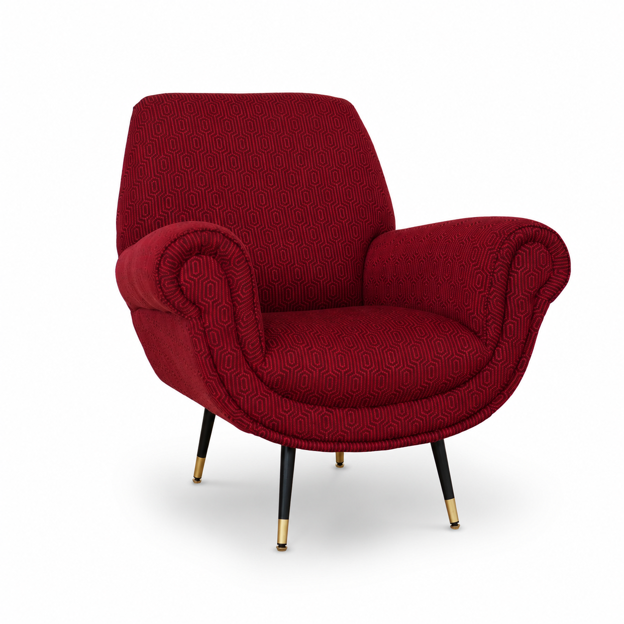 Tessuto Jacquard - Dedalo Rosso
