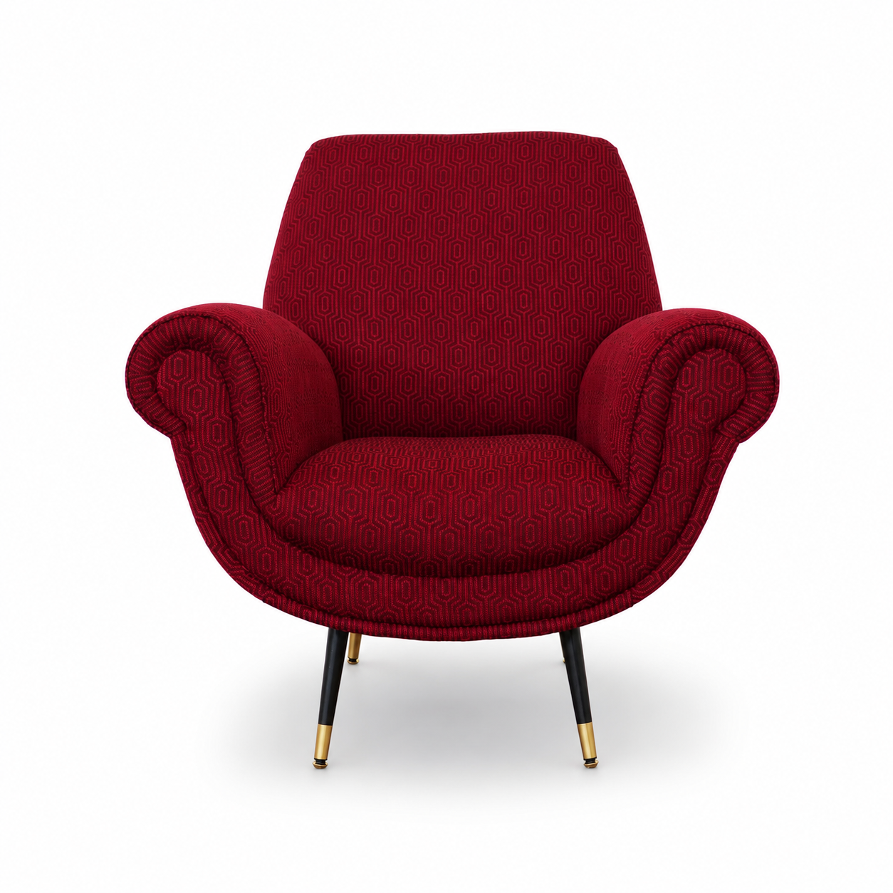 Tessuto Jacquard - Dedalo Rosso