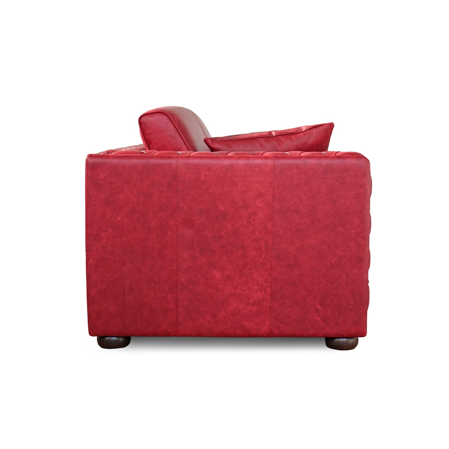 Divano Dimora Chesterfield Pelle Primo Fiore Premium - Design Classico